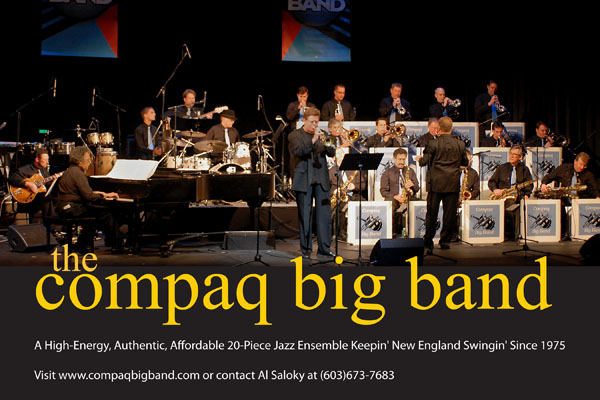 compaq big band poster
